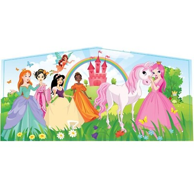 #ad Commercial Inflatable Art Panel Princess Vinyl Banner For 13x13 ft Bounce Houses