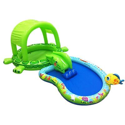 #ad WEIMALL Pool with Slide Kids Slider Pool Water Slider Family Pool for Home U