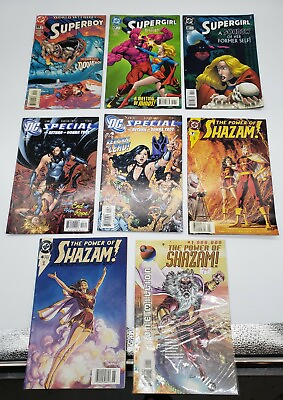 #ad Lot of 12 Misc. DC and Marvel Comic Books Mystique Shazam Superboy Supergirl