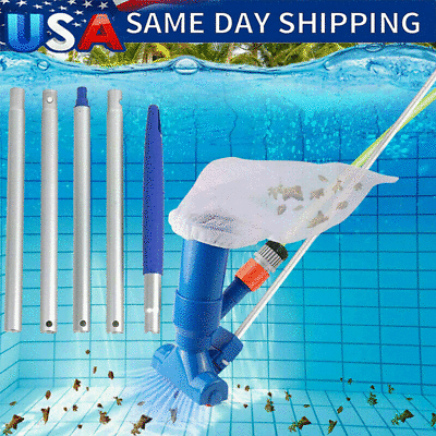 #ad #ad Swimming Pool Spa Suction Vacuum Head Cleaner Cleaning Kit Accessories Tool USA