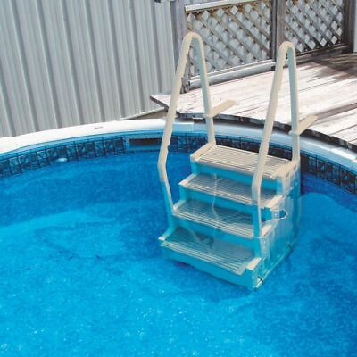 #ad Confer Plastics Step 1 Heavy Duty Pool Steps For Above Ground Swimming Pools