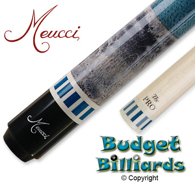 Meucci BE 12 Pool cue w The Pro Shaft amp; Free Hard Case