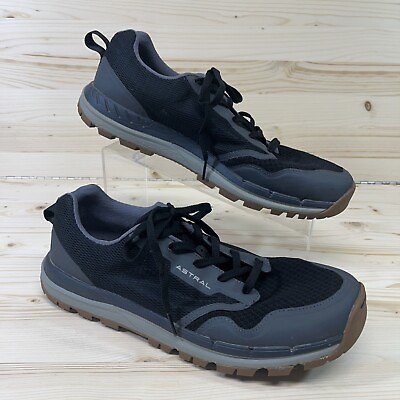 #ad Astral Shoes Mens 11 TR1 Mesh Black Gray Lace Up Sneaker Hiking EGS23U1