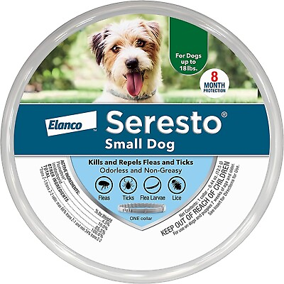 #ad #ad New Seresto Flea and Tick Collar for Small Dogs 8 month Flea up to 18 pounds