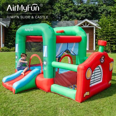 #ad AirMyFun Bounce House Inflatable Slide Jumping Bounce Castle with Slide amp;Blower