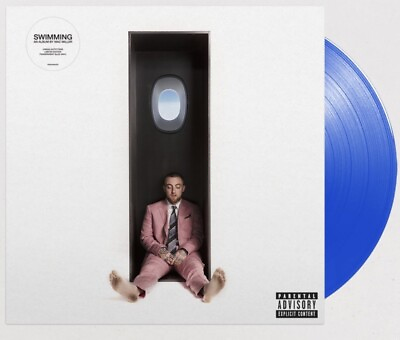 MAC MILLER SWIMMING 2X VINYL NEW EXCLUSIVE LIMITED BLUE LP SELF CARE