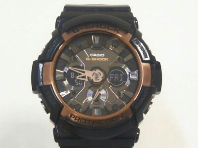 CASIO G SHOCK GA 200RG Wrist Watch Men#x27;s Without a box USED