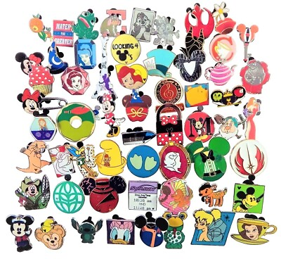 #ad Disney Assorted Pin Trading Lot Pick Size From 5 300 Brand New No Doubles