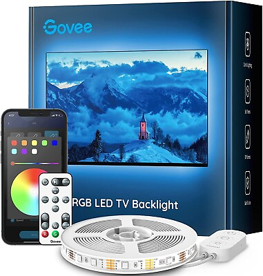 Govee TV LED Backlight 10ft LED Lights for TV Works with Govee Home APP