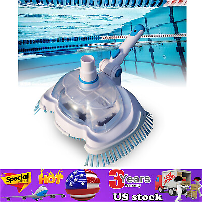 #ad Professional Pool Vacuum Head Inground Above Ground Swimming Brush Cleaner USA