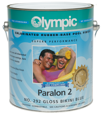 #ad Olympic Paralon Chlorinated Rubber Swimming Pool Paint