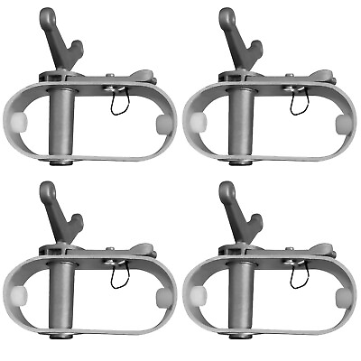 #ad 4PCS Heavy Duty Above Ground Swimming Pool Cover Winch Ratchet Cable Tightener👛