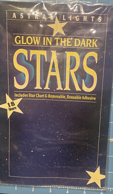 #ad Astral Lights Glow In The Dark Stars Bedroom Wall Room Decor 44 Stars 2 Moons