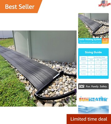 #ad Cost Effective Solar Pool Heater Suitable for In Ground or Above Ground Pools