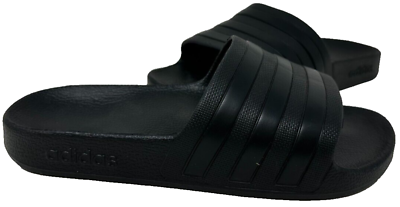 #ad Adidas Men#x27;s Adilette Aqua Slide Sandals Black #F35550 Size:7 118D