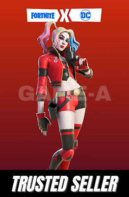 #ad Fortnite DC: Rebirth Harley Quinn Outfit DLC Key code GLOBAL ANY PLATFORM