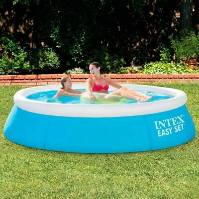 #ad Intex Aqua Blue 6#x27; x 20quot; Easy Set Aboveground Swimming Pool