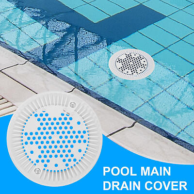 #ad Main Pool Drain Cover Smooth Drainage Strainers Anti Vortex Pool Drain Cover