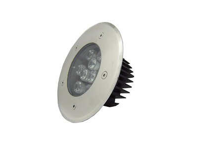 9W DC12v LED Inground Light Uplighter Outdoor Underground Buried Lamp Pure White