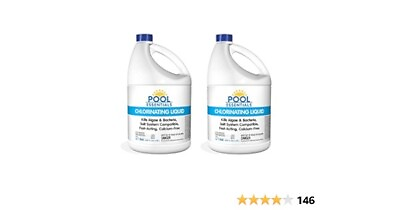 #ad Pool Essentials Chlorine 2 1 Gallon Containers Fast Free Shipping
