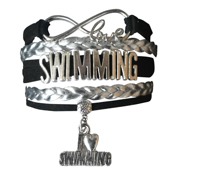 Swim Bracelet Girls Swimming Jewelry Swimming Gift For Swimmers