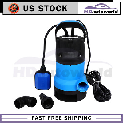 #ad #ad 2000GPH 1 2HP Water Pump Submersible Flooding Swimming Pool Emergency Draining