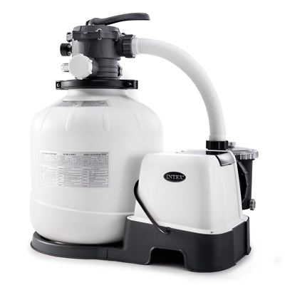 Intex Krystal Clear Sand Filter Pump and Saltwater System 26679 110120V w GFCI
