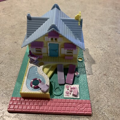 #ad Bluebird Polly Pocket 1993 Summer Pool House Playset Only