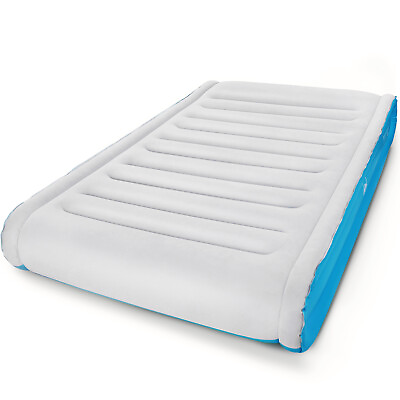 US Queen Inflatable Mattress Air Bed With Built In Pump Portable And Comfortable