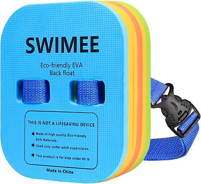 #ad SWIMMEE Back Float for Kids Children Safety Swim Bubble with Adjustable 3 Layers
