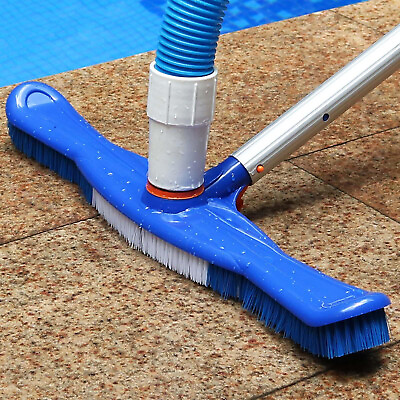 #ad Swimming Pool Suction Vacuum Head Brush Cleaning Swimming Pool With Rotatable