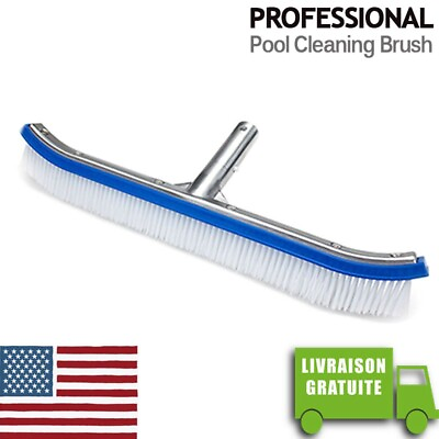 #ad Aluminium 18 Inch Concrete Swimming Pool Brush Head for Wall and Floor Cleaning