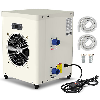 #ad #ad 110v Pool Heater Swimming Pool Heat Pump for Above Ground Pools 64Hz 14331 BTU