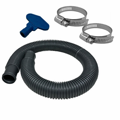 #ad #ad Puri Tech Durable Pool Filter Hose Above Ground 2 Hose Clamps 1.5 in x 3 ft