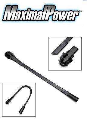 #ad MaximalPower Flexible Crevice Vacuum Tool Attachment w Removable Brush Head
