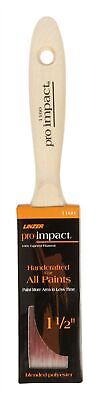 #ad Linzer 1160 1.5 Pro Impact Tapered Blended Polyester Varnish Wall Brush 1.5 in.