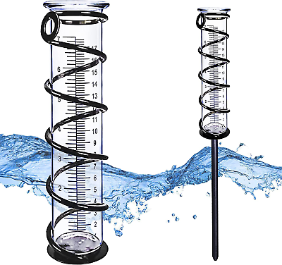Rain Gauge Glass Rain Gauge Outdoor Rain gauges For Yard With Stake Best Rated