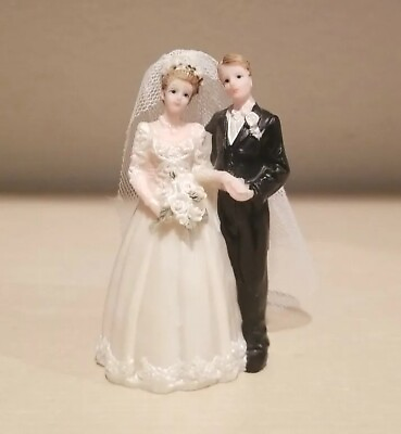 #ad Wedding Cake Topper Bride amp; Groom 3.5quot;
