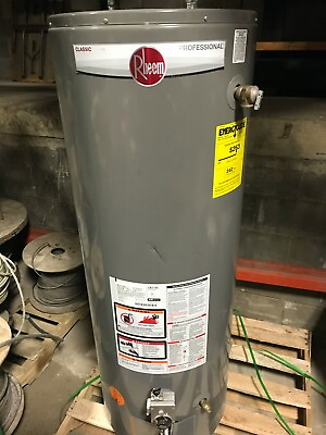#ad Rheem Natural Gas Water Heater 50gallons Classic Professional Series