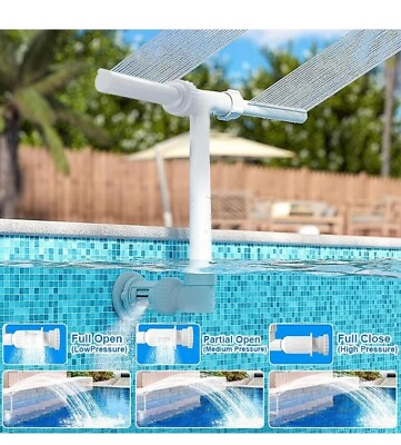 #ad #ad BowLUQ Swimming Pool Waterfall Sprayer Pool Waterfall Fountain Spary Water NEW