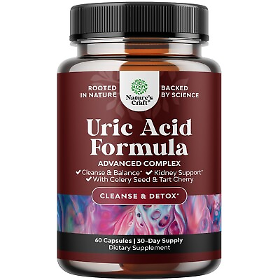 #ad Herbal Uric Acid Cleanse and Detox Essential Daily Kidney Cleanse