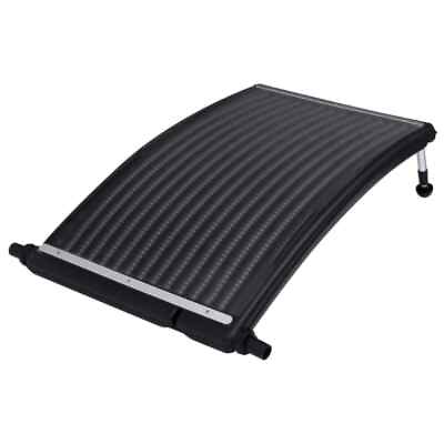 #ad Curved Pool Solar Heating Panel Heating System Heater Outdoor Garden 43.3quot;x25.6quot;