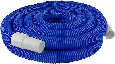 #ad 30FT Swimming Pool Vacuum Hose 1.25quot; SWIVEL CUFF STRONG EXTRUDED PE MATERIAL