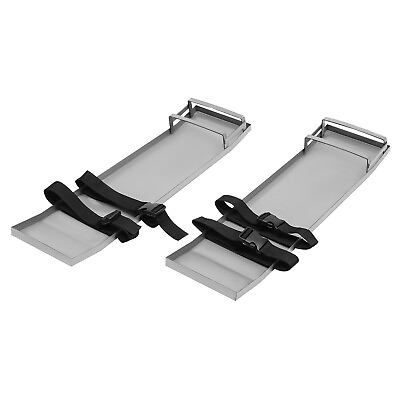 #ad A Pair Sliding Board Stainless Steel Concrete Sliders 30quot; x 8quot; Knee Boards 2PCS