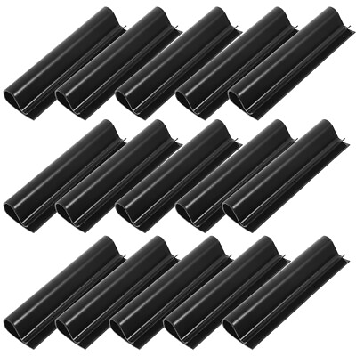 #ad #ad 24PCS Pool Covers Clips Ground Pool Pool Clamps Tarp Clips Pool Clips Black