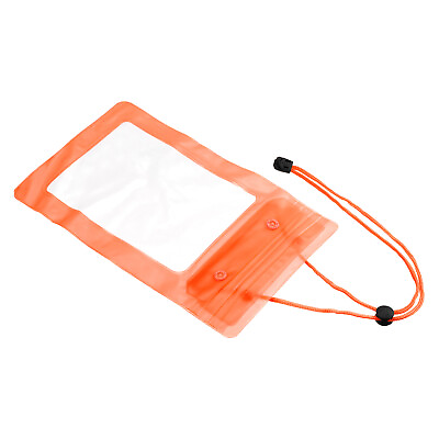 Waterproof Mobile Phone Cover Bags for Swimming Storage Cases Orange