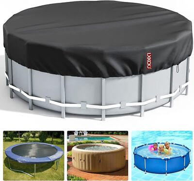 #ad 15 Ft Round Pool Cover Solar Covers for Above Ground Pools Summer Pool Cover