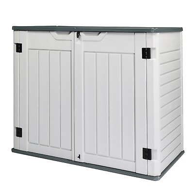 #ad Courtyard Storage Box For Patio Furniture Cushion Swimming Pool Toys Garden Tool