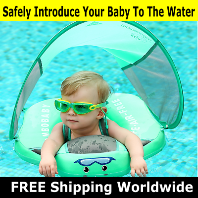 Baby Infant Waist Float Swim Trainer Ring Non inflatable Floats Pool Toys Swim.