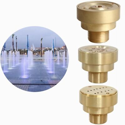 #ad Jet Fountain Nozzle Spa Brass Deck 5.4cm Long Brass Swimming Pool Accessories